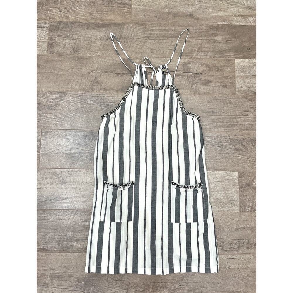 Ethereal By Paper Crane White Stripe Sundress